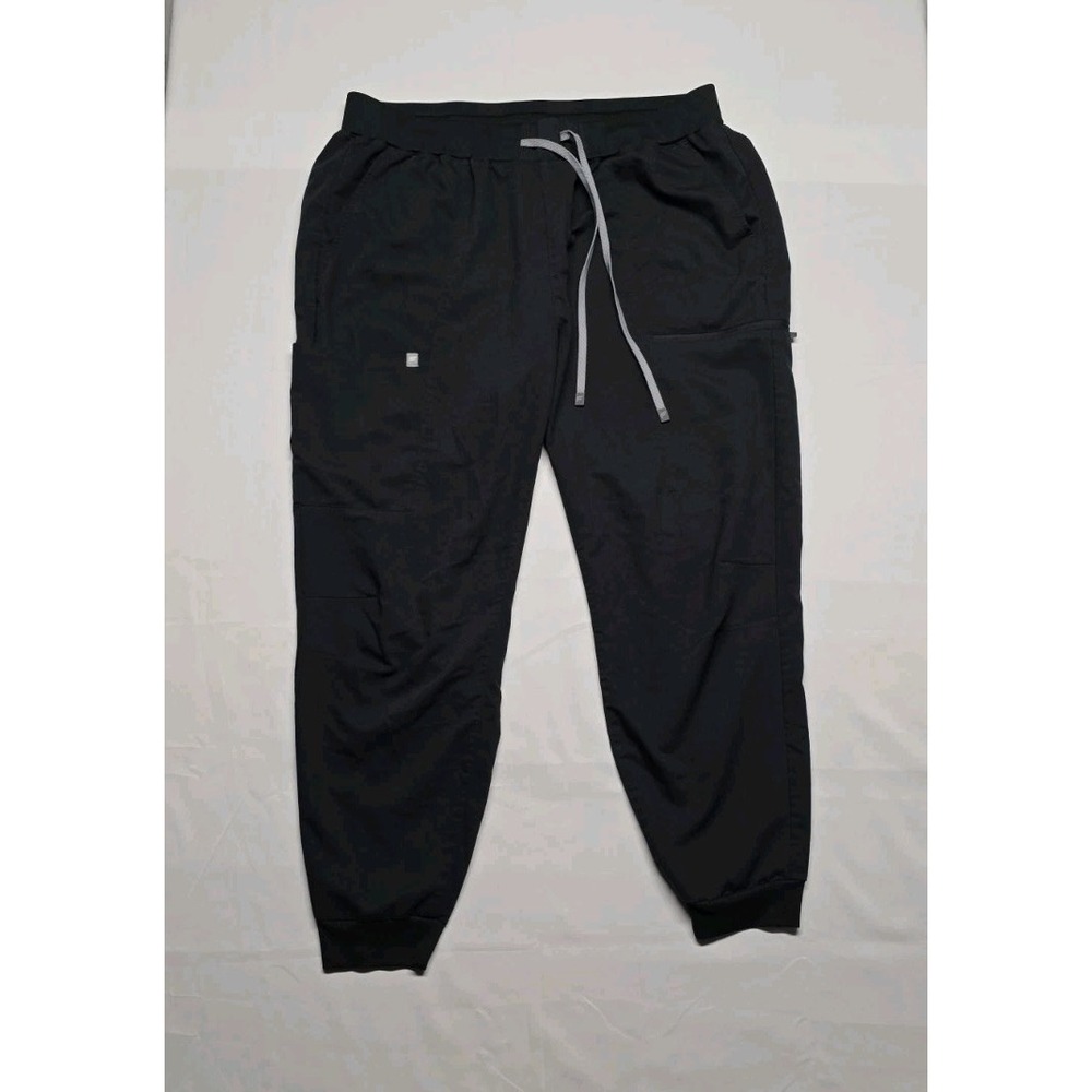 Fabletics Mid-Rise On-Call Scrub Jogger  Size XXL-1X Black Medical Athleisure